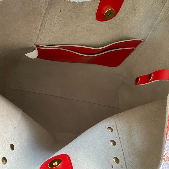 Emma fox red leather purse - Picture 5 of 5